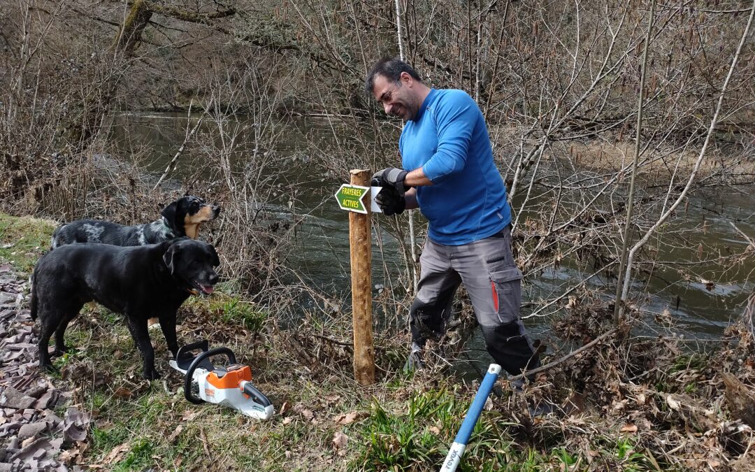 Protégeons les frayères sur la Sioule !